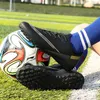 SURET BUTS MEN BUTY BUTY Piłki Nożne Długie kolce dorosłych dzieci trening buty piłkarskie TF TF Studenci Tf Cleats Trass Sport Footear Sneakers Plus Size 32-47 230815