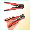 Stripper wire Selfjusting Cletter Crimper Automatico Strumento di taglio del taglio del cavo per industria Red30916993459