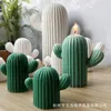 Stampi da forno a simulazione 3D pianta cactus silice gel stampo colonna immortale silicio in gesso in gesso