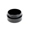 Black Empty 5 Gram 5ML Plastic Pot Jars Cosmetic Sample Empty Container Screw Cap Lid, for Make Up Eye Shadow Nails Powder Paint Jewelr Mlim