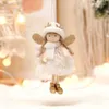 Juldekorationer Angel Doll Decoration for Home 2Cristmas Ornament Tree Decor Xmas Gifts Cristmas Year Navidad