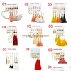 Hoop Huggie 36 Styles Brincos Diy Sier Gold Tassel Pendientes para mujeres Big Geometric Pendiendo Juego de joyas de moda Drop entregada