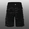 Men's Jeans 2023 Summer Shorts Jean Men Straight Graphic Street Ripped Short High Quality Hip Hop Fashion Y2k Denim