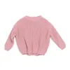 Pullover 1-5YRS Winter Kids Girls Fleece Switted Switting Subvent Cotton Autmn Children Tops Long Sleeve Tops 230816