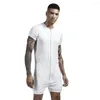 Men's Sleepwear Youth Large Size Bodysuit For Young Men Comfortable Modal Solid Tank Top Breathable Fashion Sports Clothes Home Simple