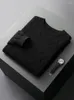 メンズセーター秋/冬の純粋なウールOネック厚いベースシャツ大規模なサイズニトップスビジネスカジュアルプルオーバー