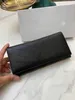 Högkvalitativ plånbokväska Designer Wallet Black Women Luxury Flap Coin Pures Designer Woman Handväskor Mens Purse Porte Monnaie