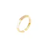 Glassa colorata glassa colorata retrò retrò anelli aperti per donne squisite squisiti anelli di dito in oro.