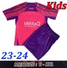 23 24 Sunderland voetbal jerseys Stewart Simms Roberts Amad Clarke Dajaku Embleton Evans O'Nien voetbalshirt Pritchard Men Kids Kit Home weg uniformen