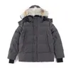 Veste en duvet d'oie Doudoune de qualité pour hommes Manteau d'oie Manteau en duvet Fourrure Canada Wyndham Manteau Vêtements Style de mode Manteau d'hiver Manteau en duvet pour femme Parka