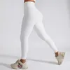 Kobiety legginsy dzianinowe pestki fitness Spodnie sportowe damskie siłownię pchanie rajstopy sportowe jogowe trening joggingowy biały trening biały