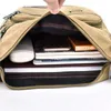 Pacote de mochila Men Bolsas de ombro de lona Casual Travel Travel Bolsa Crossbody Bag de luxo Moda de alta qualidade Bolsa 230815