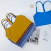 LL yoga esportes cor sólida yoga estilingue sutiã Y palavra linda volta correndo roupas íntimas esportivas mulheres à prova de choque reunindo apertado com almofadas de sutiã Sportswear