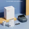 Niimbot B1 Принтер Этикеток Портативный Мини Устройство Для Создания Штрих-кодов Для Пищевой Одежды Тег Беспроводной Подключенный Мобильный Телефон Bluetooth