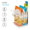 Storage Bottles 3pcs Clear Kitchen Bins Fruit Vegetables Freezer Containers