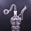 1pcs TORO Hookah Bubbler Glass Oil Burner Bongs 6 Arm Tree Perc Glass Water Pipe Dab Rigs with 14mm Joint Male Glass Oil Burner Pipe and Bowl