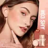 Blush Otwoo Stick Cream Blusher 6 kolorów Wodoodporne Wodoodporne Lip Cheek Eye Multiuse Prezent Egg 230815