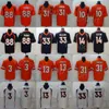 Mans Football 31 Justin Simmons Jersey 88 Demaryius Thomas 18 Peyton Manning 33 Javonte Williams 10 Jerry Jeudy 14 Courtland Sutton 3 Russell Wilson Color Rush