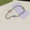 Braccialetti amanti dei gioielli di lusso braccialetto per donne catene di rame alla moda 18k Bracciale di design a diamante oro oro