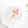 Broscher emalj rosa lilja blomma för kvinnor unisex skönhet bukett diy bröllop party kontor dagliga klädpåse accessorier