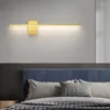 Wall Lamps Modern Led Lamp For Bedside Bedroom Corridor Staircase Hallway Lighting Home Decorative Fixture Black Gold Interior Lights