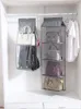 Storage Bags Handbag Hanging Organizer Wardrobe Six-dimensional Bag For Closet
