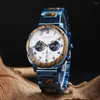 Armbandsur Bobo Bird Men Watches Top Sports Quartz Watch 3at Waterproof Chronograph Wristwatch Relogio Masculino Gift