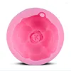 Bakningsformar Silikon 3D Rose Flower Fondant Mold Cake Decorating Soap Chocolate Craft E805