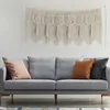 Tapestries handgeweven macrame katoenen deur gordijn tapijtwand hangende kunst tapijt Tapestry boho decoratie bohemia bruiloft achtergrond tapijtcadeau 230816