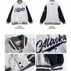 Mens Jackets University Varsity Solid Color Casual Koreaanse kleding Heren Piloot Bomber Hit Hop Baseball Causel Loose Parren Baseball Jacket 230815