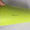 Hellgrün fluoreszierender gelbe mattes Vinylfilm für Autoverpackung mit Luftblasenfahrzeug -Grafikwrap 1 52 x 30 m Roll 240d