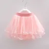 Girl's Dresses Summer New Flower Embroidery Infant Girls Mesh Skirt Kids Soft Gauze Miniskirt for Girls Floral Skirt