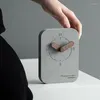 Tabel klokken moderne Amerikaanse minimalistische bureaublok Pendulum Student Slaapkamer Mute Creatieve bedmuur 7 Kleuren Digitaal