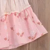 Girl's Dresses 0-5Years Baby Girl Summer Cute Dress Sleeveless Floral Printed Pachworl Cotton Soft Fashion Straight Dress R230816