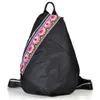 Школьные сумки женский персонализированный этнический стиль оксфордский тканевый вышивка контрастная панель повседневное рюкзак