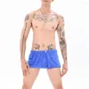 Underpants Toweling Pants Mini Relaxed Fit Soft Men Coral Fleece Sleeping Bottoms