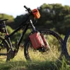 Panniers Bags Rhinowalk自転車100WATERPROOFクイックリリースフォークバッグ4L 6Lサイクリングフロントパックマウントエレクトリックスクーター車230815