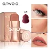 Румяна Otwoo Stick Cream Blusher 6 Colors Смешаемые водонепроницаемые длинностастные губы щеки глаз Многоуз