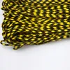 Buitengadgets zwart 100 meter touw paracord 7 streng koord polypropyleen 550 overleving gevlochten armband 230815