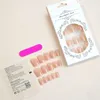 False Nails Solid Nude Color Nail For Girls Sweet & Charming Reusable Fake Women And Girl Salon