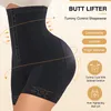 Waist Tummy Shaper Colombianas Fajas Butt Lifter Shapewear Fake Buttocks Adjustable Control panties Straps Hip Pads Enhancer Shapwear Brief Slimmer 230815