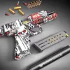 Gunas de brinquedo de bala macia para crianças meninas de ejeção de pistol de pistol de meninos Birthday Gift T230816