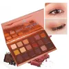 Eye Shadow Seprofe 18 Color Makeup Eyeshadow Palette Waterproof Matte Nude Smoky Beauty Cosmetic Make Up Pallete Chocolate 230816