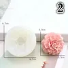 Baking Moulds Carnation Silicone Mold Car Decoration Flower Homemade Plaster Handmade Soap Diy Diffused Stone