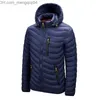 Heren Down Parkas 6xl Warm Winter Jacket Heren Winddichte jas 2023 Hoodie Soft Parkas Heren Fashion Casual High Quality Jacket Heren Plus Size Z230816