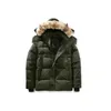 Manteaux de créateurs Hiver Doudoune homme Véritable fourrure de loup-garou Wyndham Doudoune Outdoor Trench Jensen Manteau Fourrure à capuche Woolrich Manteau duvet Manteau Hiver Parka Doudoune