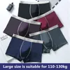 Underpants Large Size Mens Underwear Plus Fat Male Bigger Cotton Boxer Shorts Antibacterial Fabric Soft Comfortable Breathable L6XL 230815