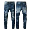 Designer Homens Roxo Mulheres Homem Amirs Jeans Slim Fit Denim Carta Imprimir Calças Férias Ao Ar Livre Mens Streetwear Tamanho Grande Mens Designer Jeans 569