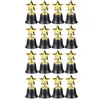 Декоративные предметы 16шт детские пластиковые золотые звезда трофеи золотой награды трофей для футбольного футбола бейсбольный карнавальный призовой призовой подарки 230815