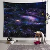 Arazzi Mysterious Milky Way Galaxy Tapestry Black Hole Planet Wall Art Decoration Dormite Aesthetici soggiorno camera da letto decorazioni per la casa R230815